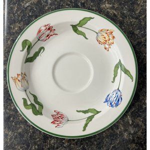 1  Tiffany & Co Tiffany Tulips Saucer Excellent Condition